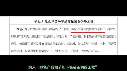 甲醇汽車 十年磨一劍，鋒芒初露的綠色動力